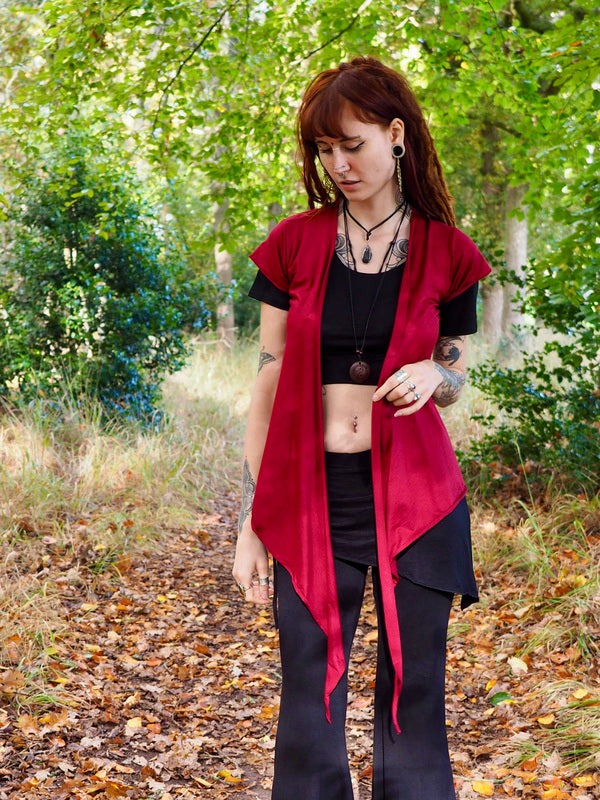 Lakshmi Top Marroon Rood