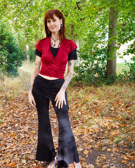 Lakshmi Top Marroon Rood