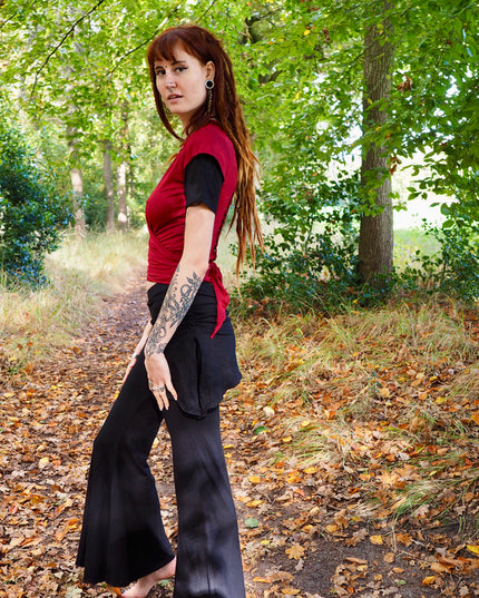 Lakshmi Top Marroon Rood