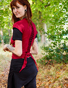 Lakshmi Top Marroon Rood