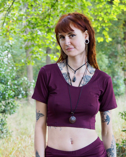 Prana top Burgundy