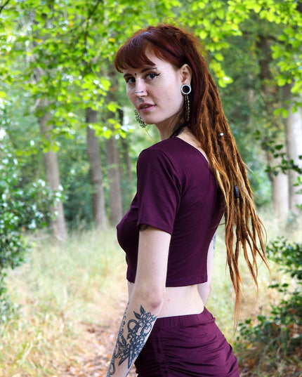 Prana top Burgundy