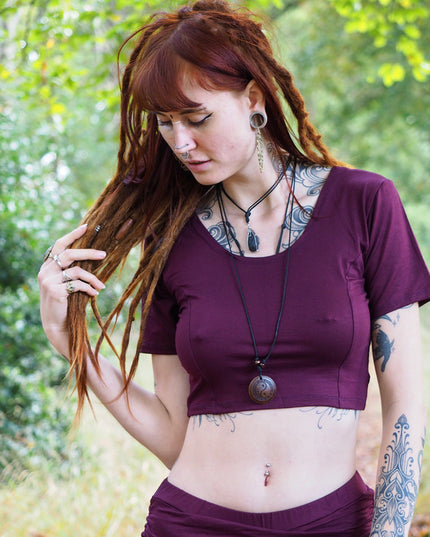 Prana top Burgundy