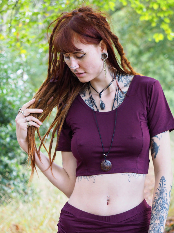 Prana top Burgundy