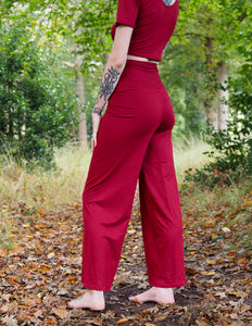 Shanti Pant Marroon Rood