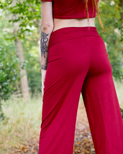 Shanti Pant Marroon Rood