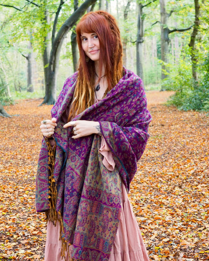 Paisley omslagdoek