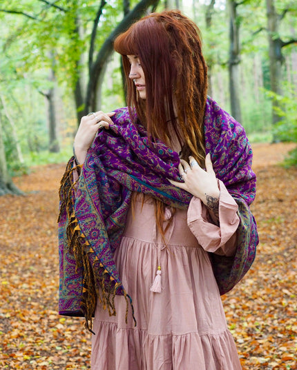 Paisley omslagdoek
