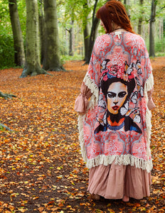 Frida Kahlo Boho Poncho