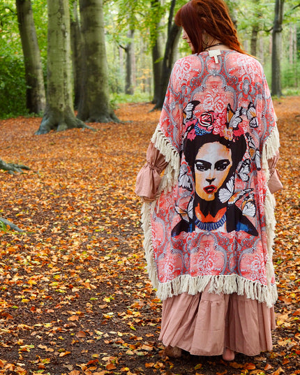 Frida Kahlo Boho Poncho