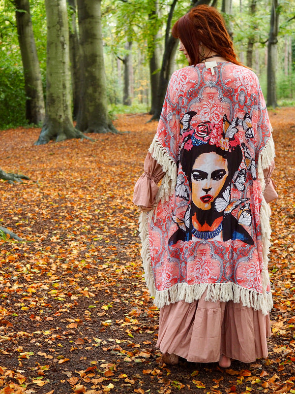 Frida Kahlo Boho Poncho
