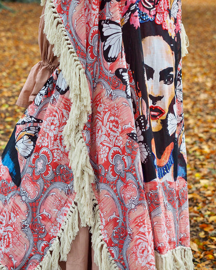 Frida Kahlo Boho Poncho