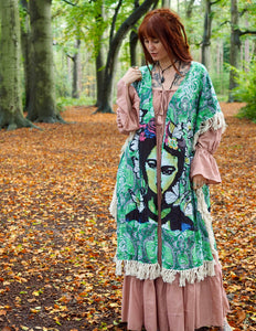 Frida Kahlo Boho Poncho