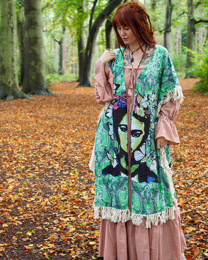 Frida Kahlo Boho Poncho