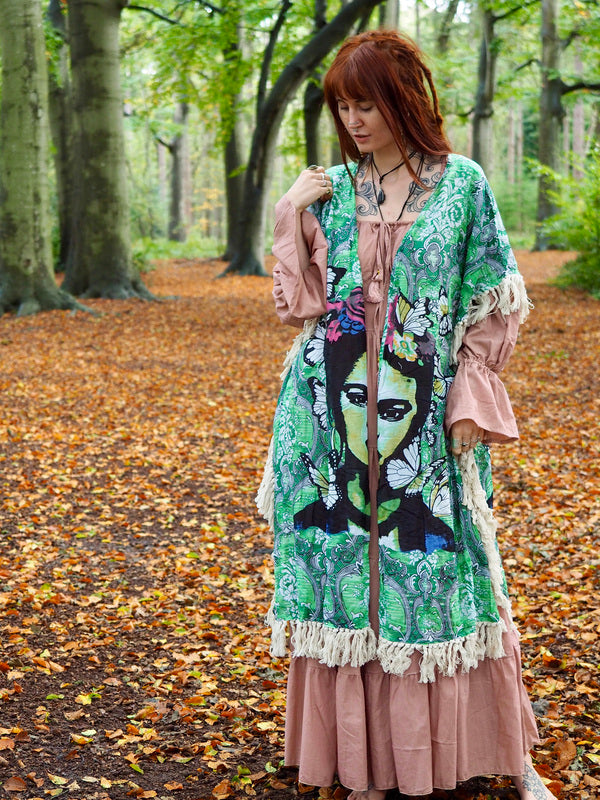 Frida Kahlo Boho Poncho