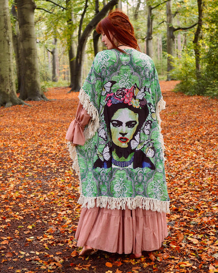 Frida Kahlo Boho Poncho