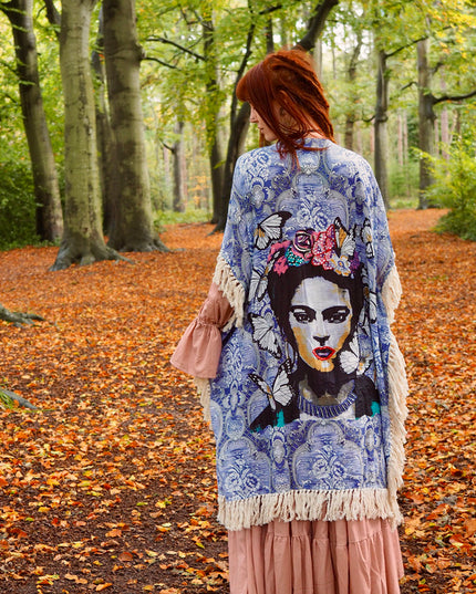 Frida Kahlo Boho Poncho