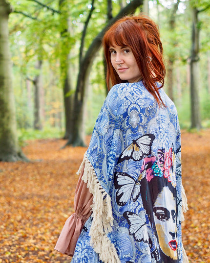 Frida Kahlo Boho Poncho