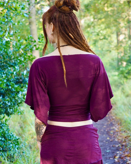 Roup Top Burgundy