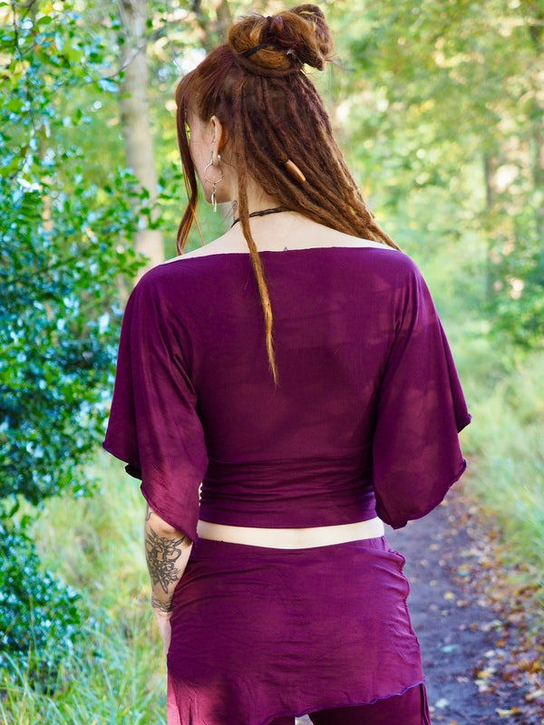 Roup Top Burgundy