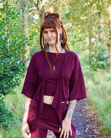 Tai Top Burgundy