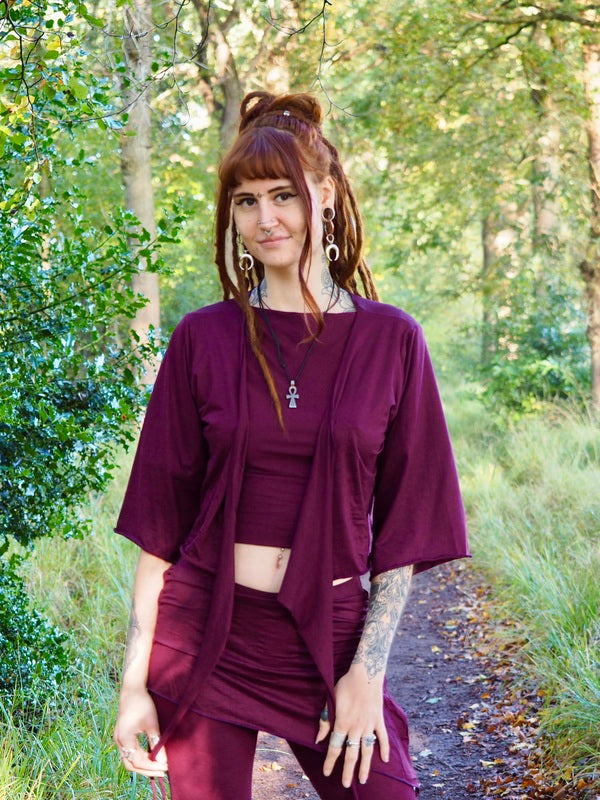 Tai Top Burgundy