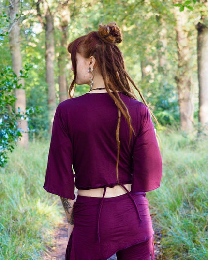 Tai Top Burgundy