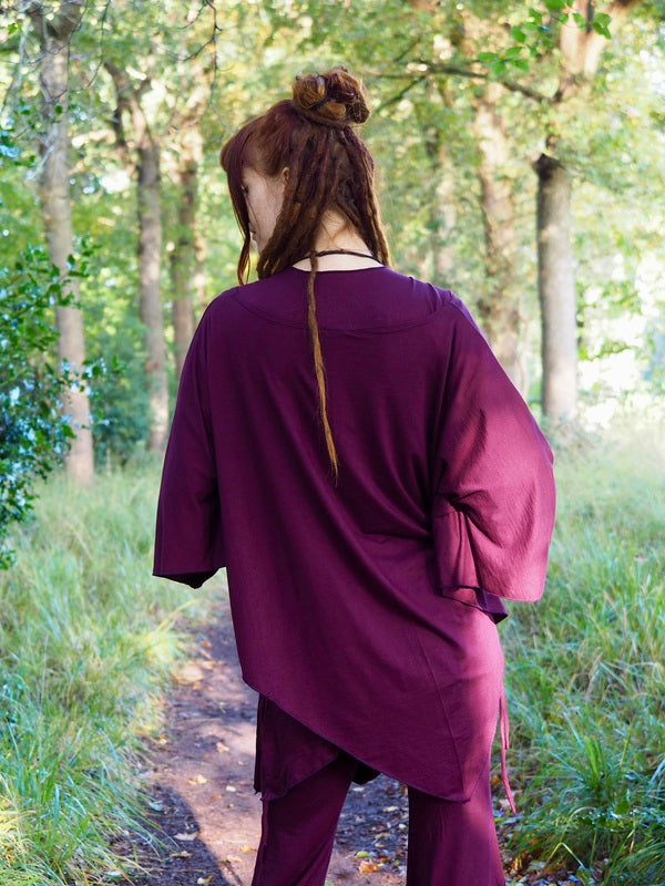 Yoga Poncho Prema Burgundy