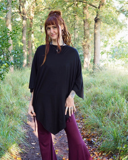 Yoga Poncho Prema Zwart