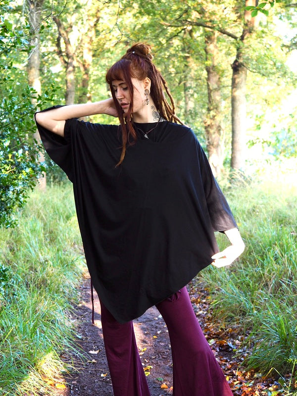 Yoga Poncho Prema Zwart