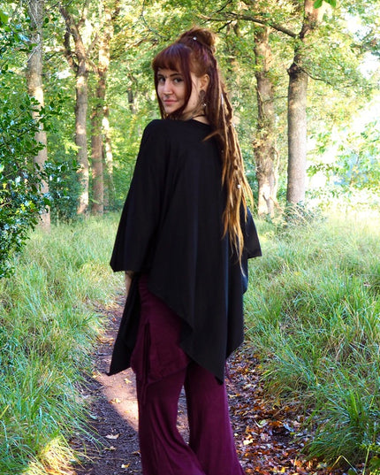 Yoga Poncho Prema Zwart