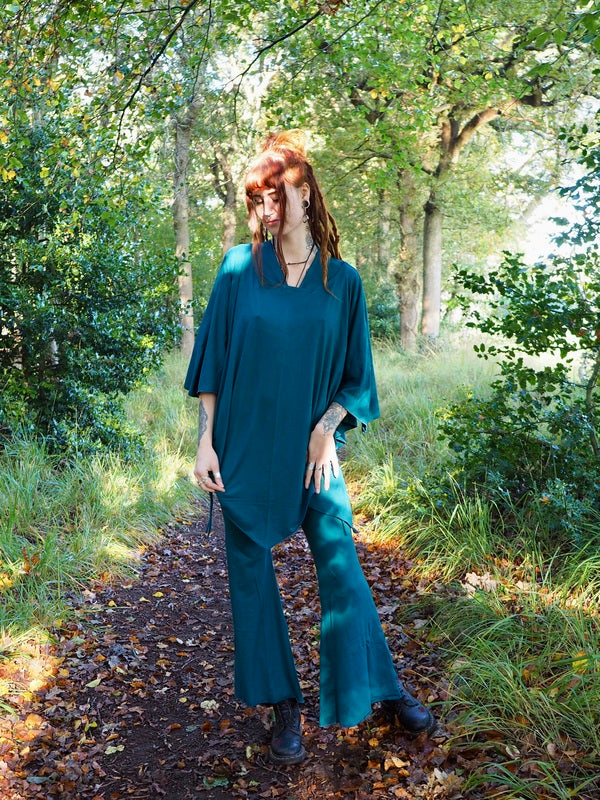 Yoga Poncho Prema Petrol