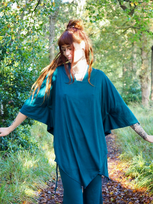 Yoga Poncho Prema Petrol