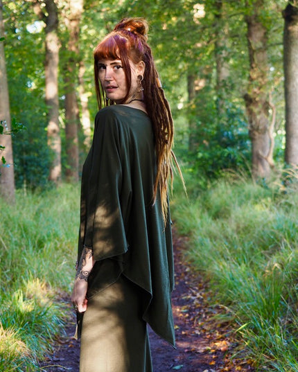 Yoga Poncho Prema Groen