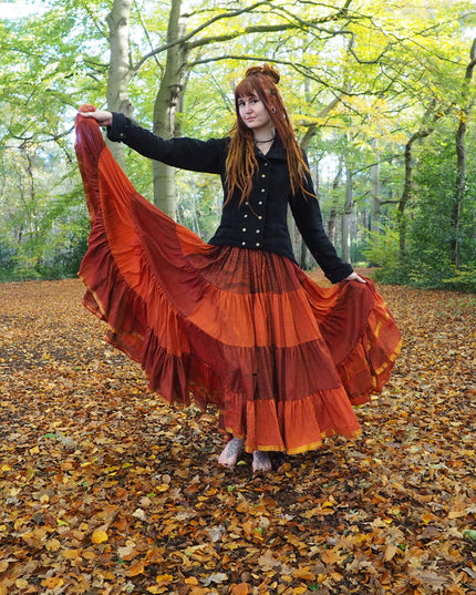 Seiden-Zigeunerrock 205