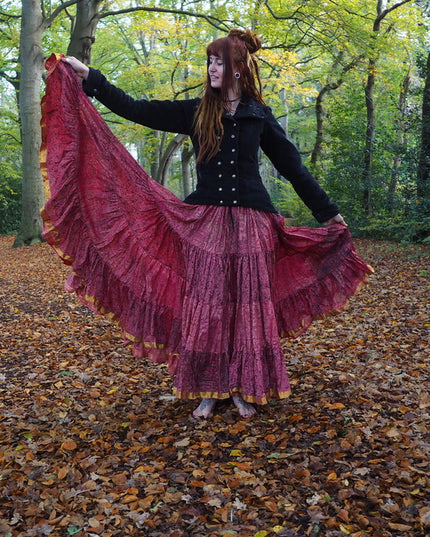 Seiden-Zigeunerrock 205