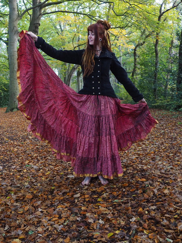 Seiden-Zigeunerrock 205