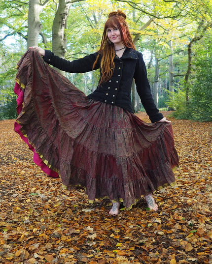 Seiden-Zigeunerrock 205