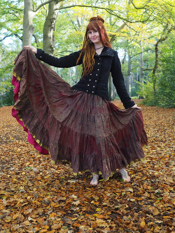 Seiden-Zigeunerrock 205