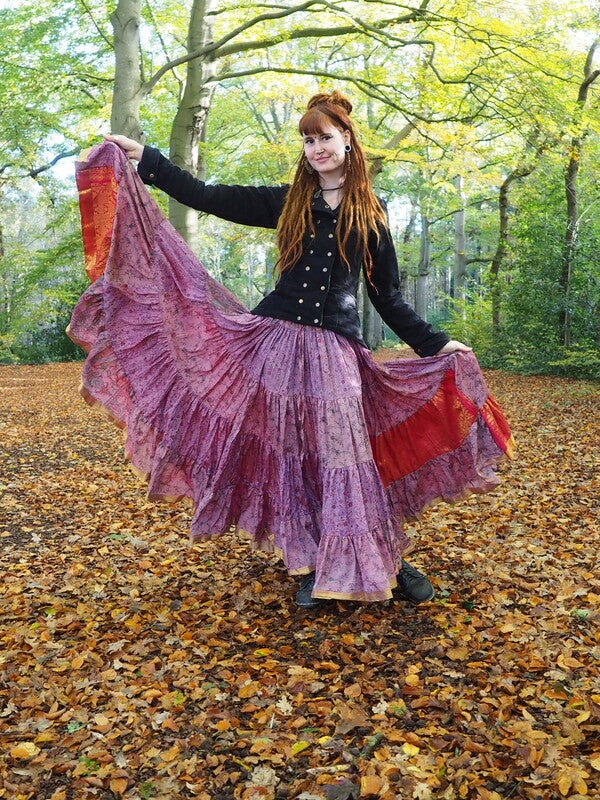 Seiden-Zigeunerrock 205