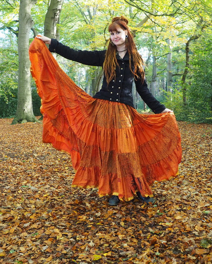 Seiden-Zigeunerrock 205