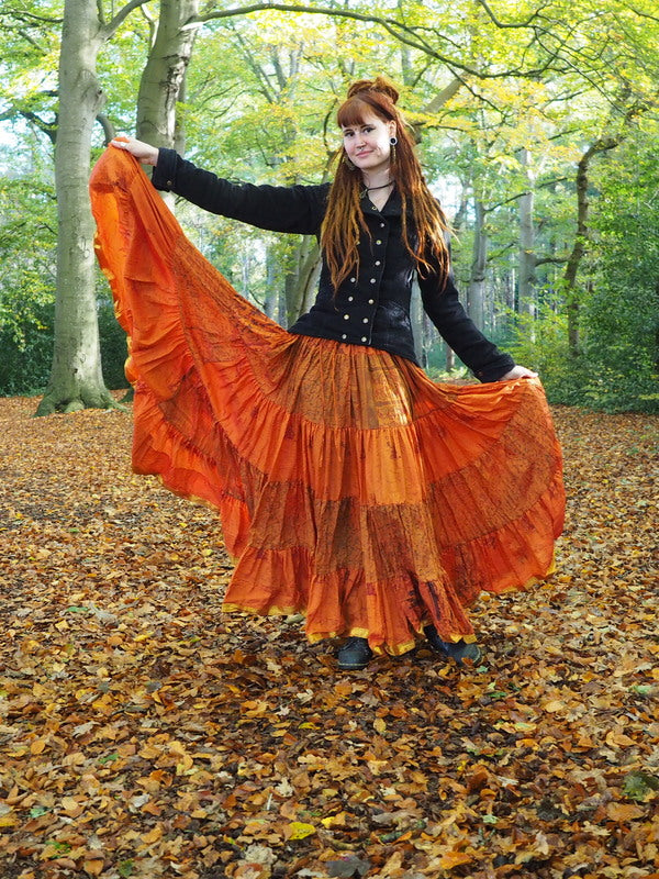 Seiden-Zigeunerrock 205