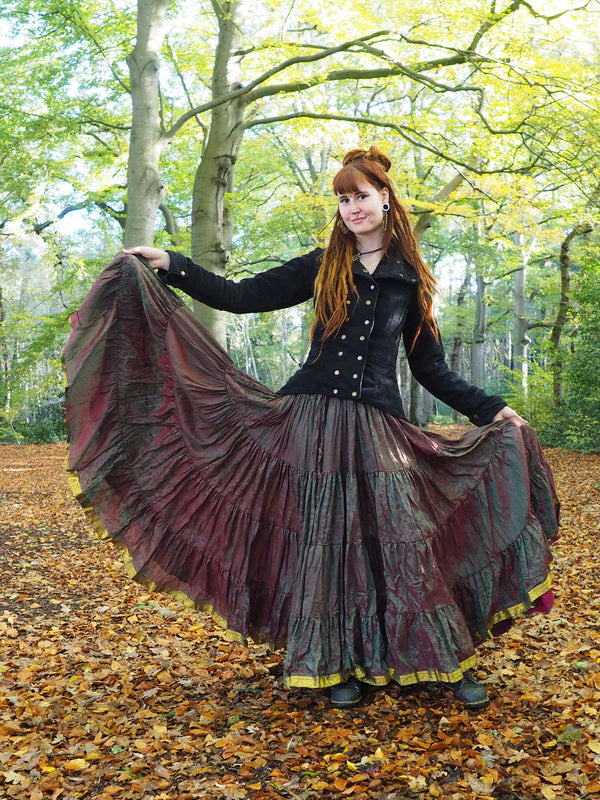 Seiden-Zigeunerrock 205