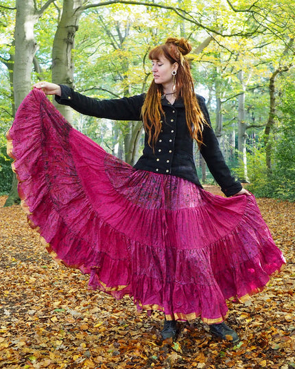 Seiden-Zigeunerrock 205