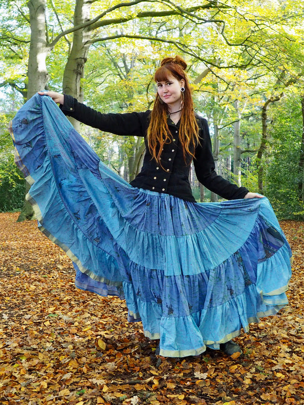 Seiden-Zigeunerrock 205