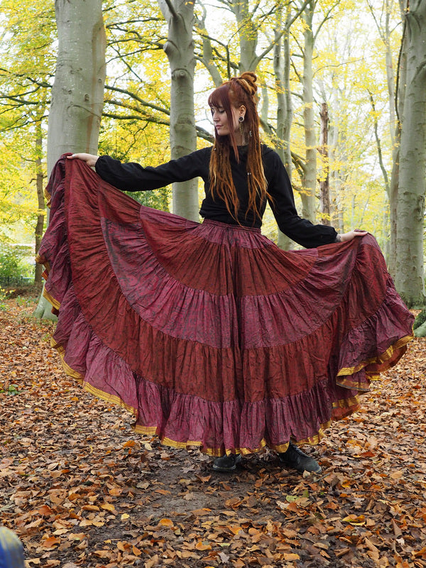 Zijden Gypsy Rok 257