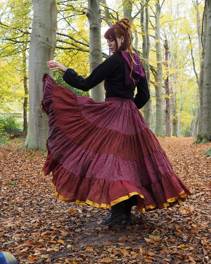 Zijden Gypsy Rok 257