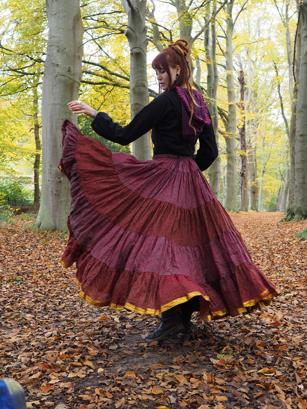 Zijden Gypsy Rok 257