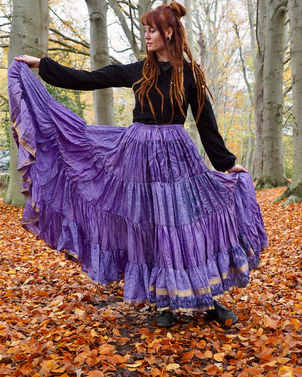 Silk Gypsy Skirt 205