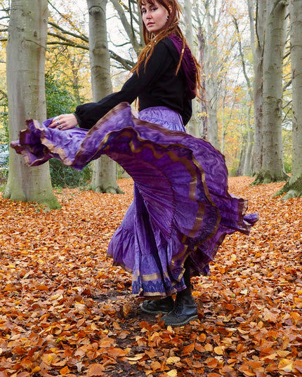 Silk Gypsy Skirt 205
